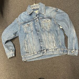 Heavy women Jean jacket by “We The Free” size small